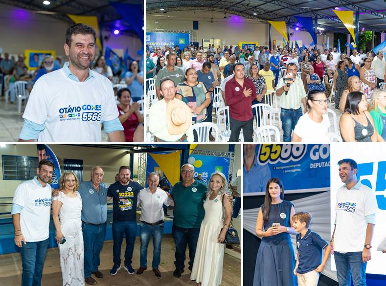 Otávio Gomes lança candidatura a deputado federal em Ilha Solteira