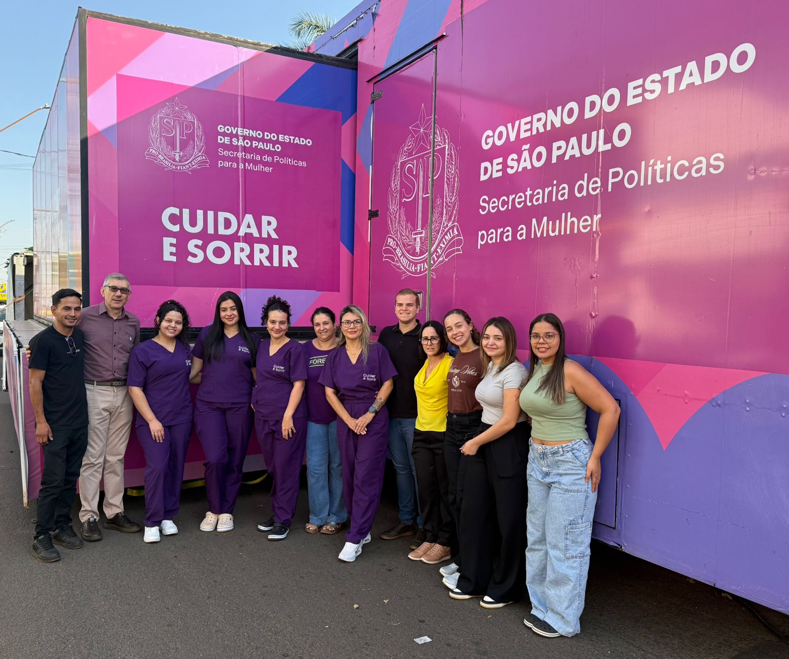 Carreta Odontológica “Cuidar e Sorrir” estaciona em Fernandópolis