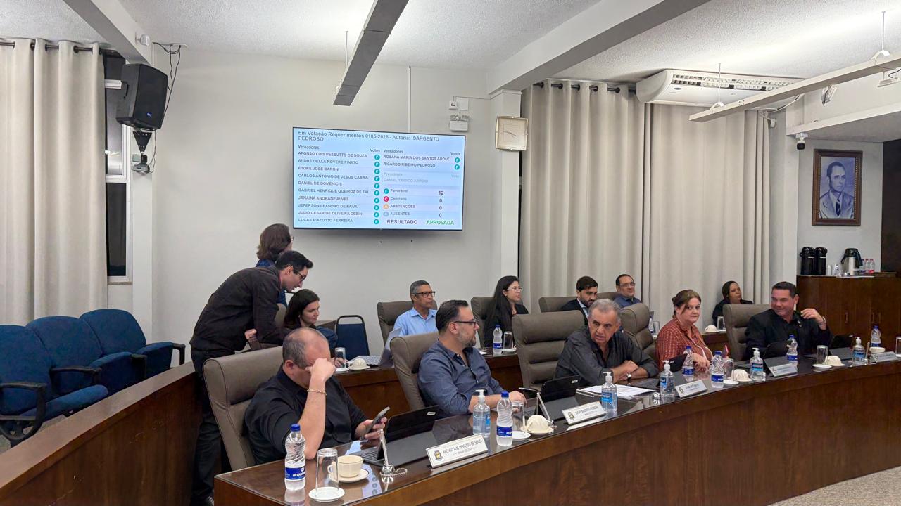 Câmara de Fernandópolis estreia sistema informatizado para votações em plenário