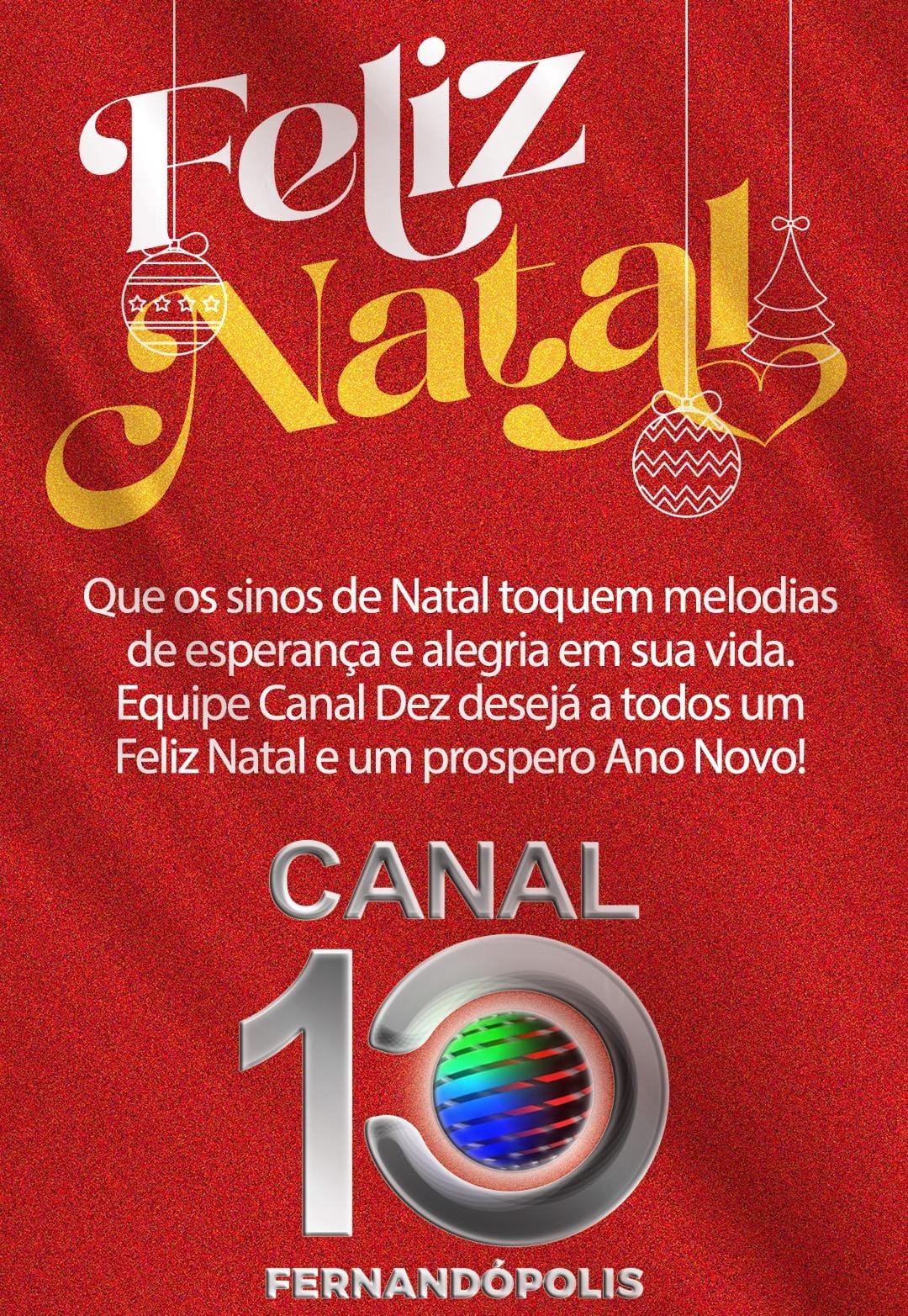 Desejamos um Natal repleto de alegrias!