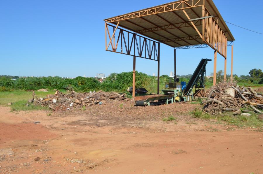 4.800 toneladas de galhos foram trituradas no Ecoponto em 2023