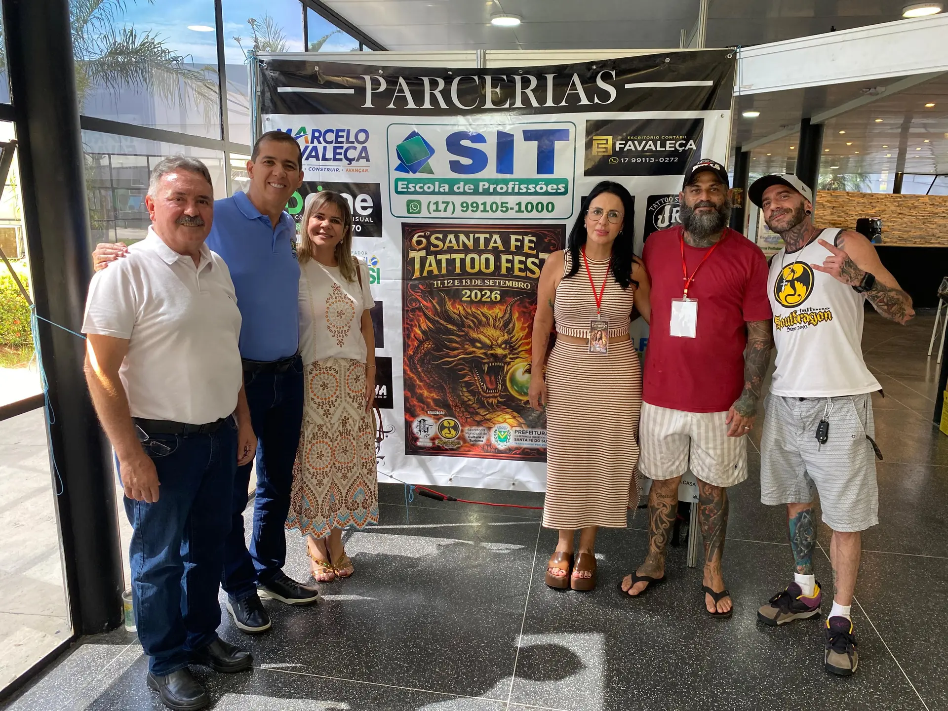 6ª edição do Santa Fé Tattoo Fest reúne artistas, música e solidariedade no Complexo Turístico