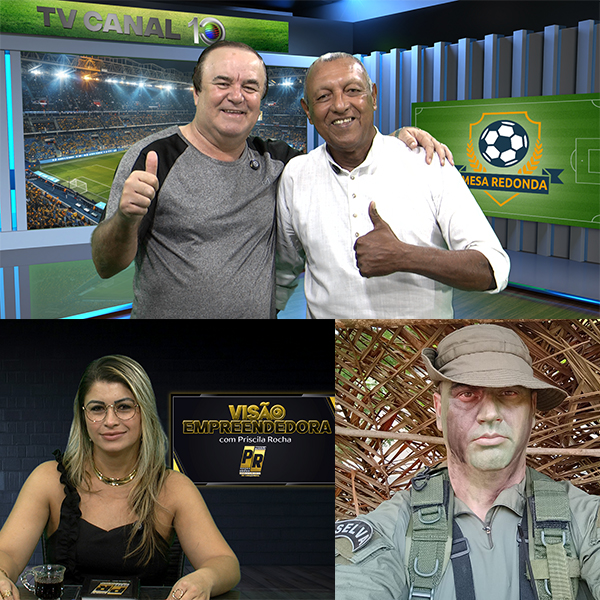 Confira a Super Programação TV CANAL DEZ FERNANDÓPOLIS deste final de semana