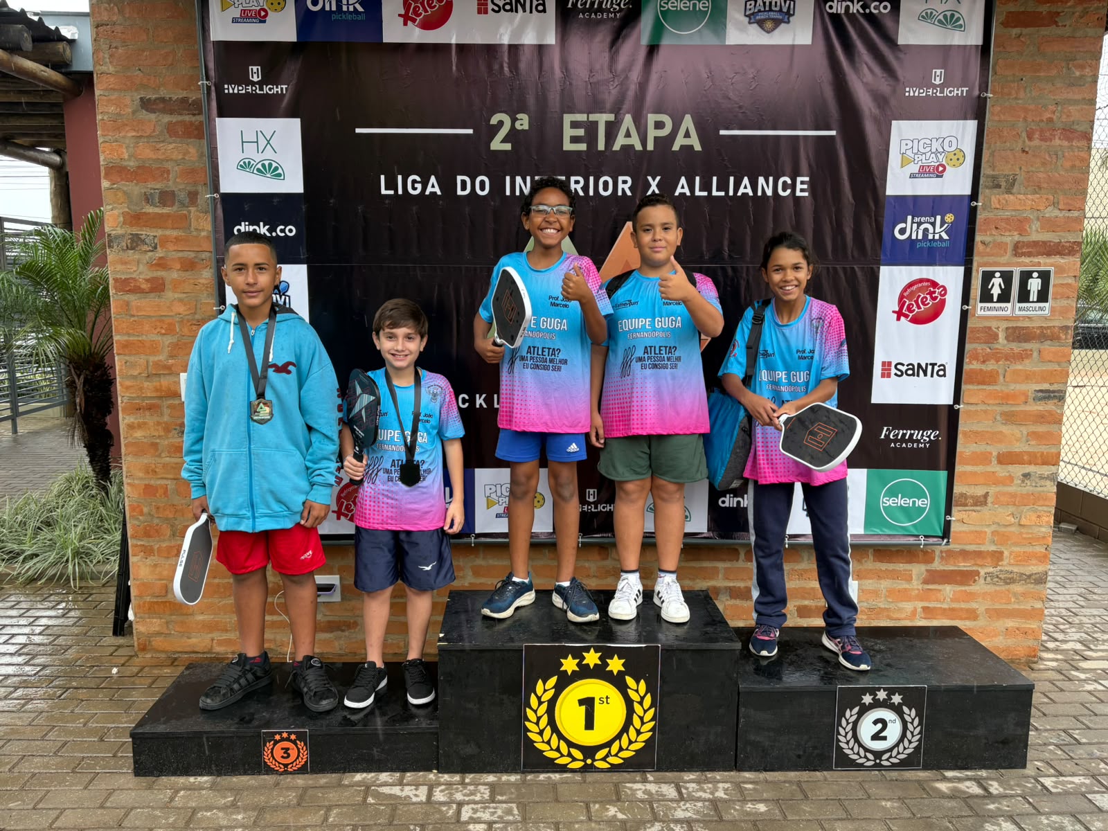 Equipe de Fernandópolis conquista pódio na Liga Alliance de Pickleball