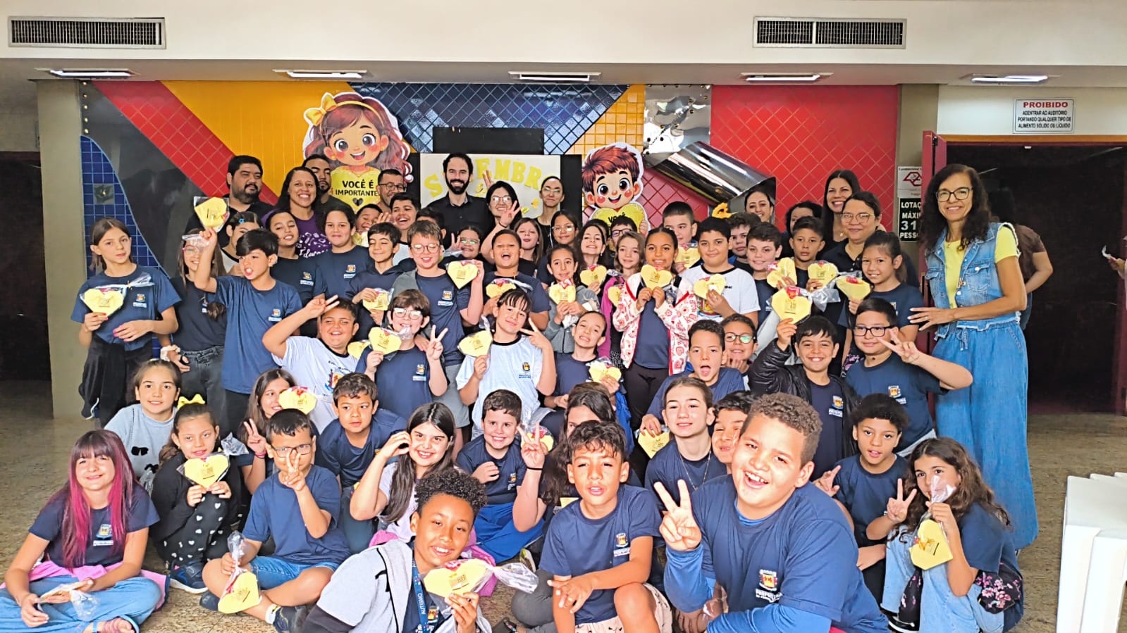 Programa Saúde na Escola reúne crianças para fortalecer saúde mental