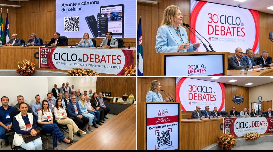 Prefeito participa de ciclo de debates do Tribunal de Contas