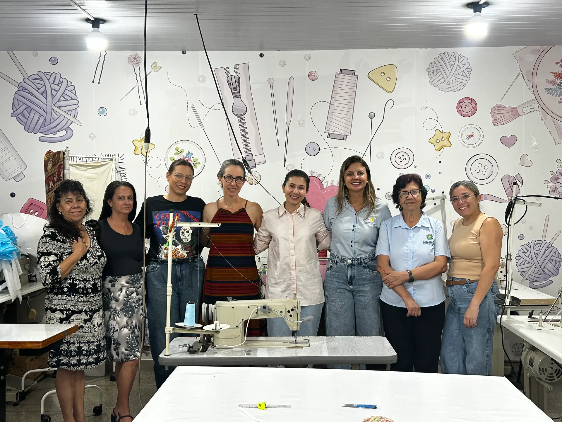 Fundo Social de Solidariedade inicia novas turmas do Curso de Corte e Costura