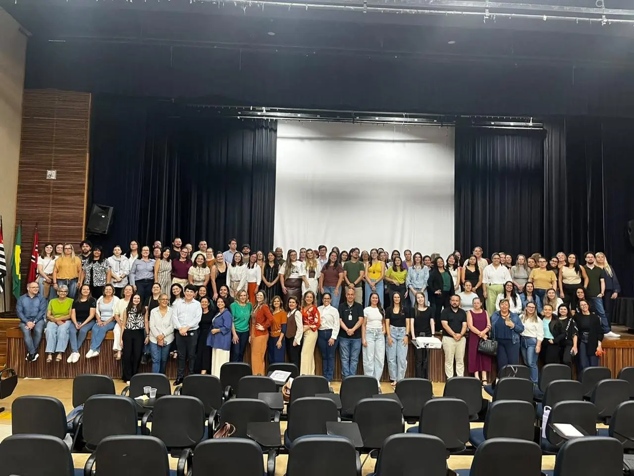 Profissionais da Saúde de Santa Fé do Sul participam de capacitação e Seminário Regional sobre Saúde Mental