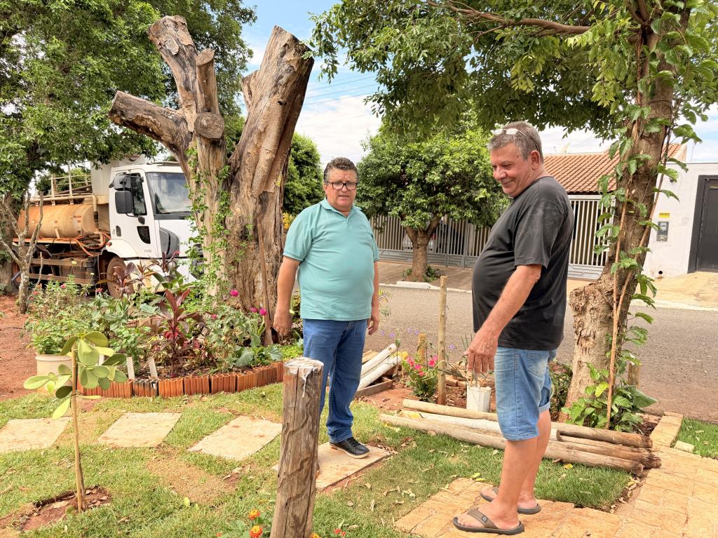 Projeto Florescer une Prefeitura e comunidade para transformar bairros de Jales em espaços mais verdes e acolhedores