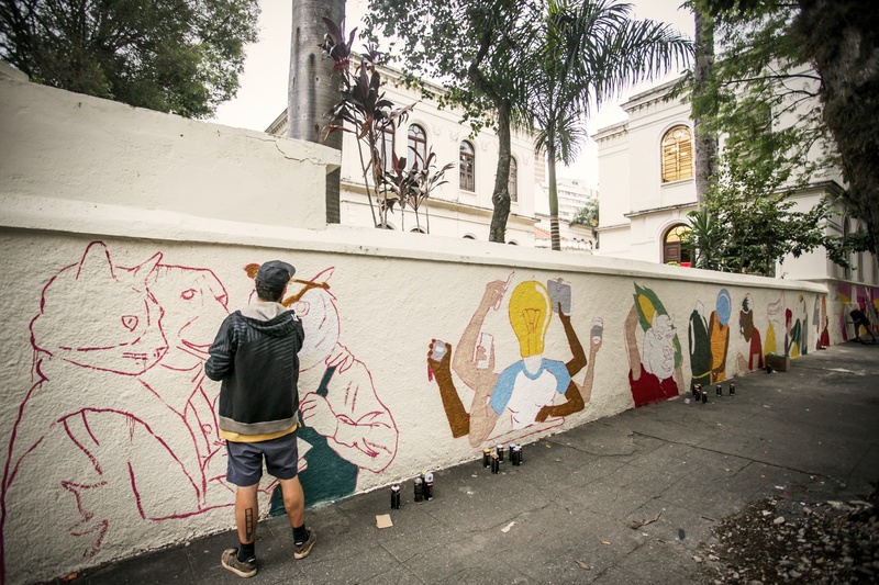 CULTSP PRO lança edital para criação de obra de grafite no Complexo Cultural Oswald de Andrade