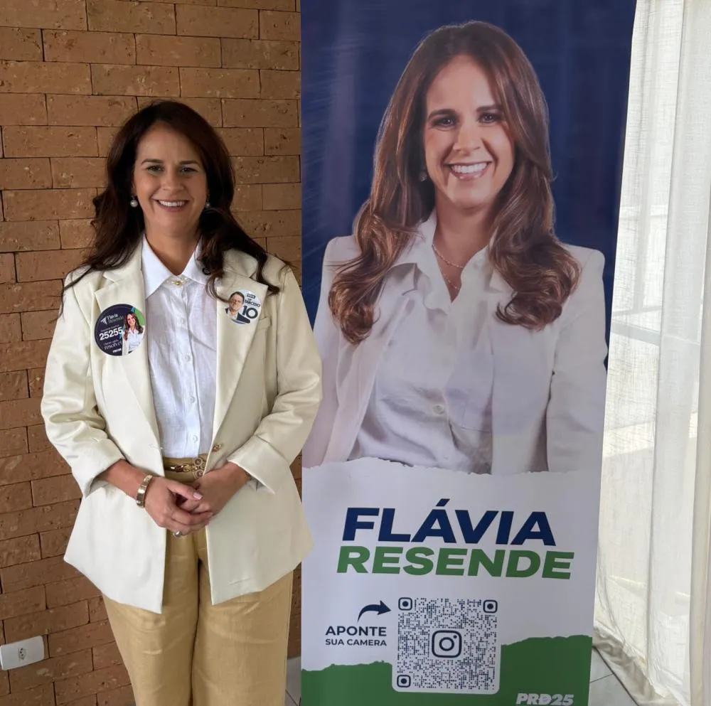 Flávia Resende agradece os mais de 5,4 mil votos recebidos em Fernandópolis nas eleições