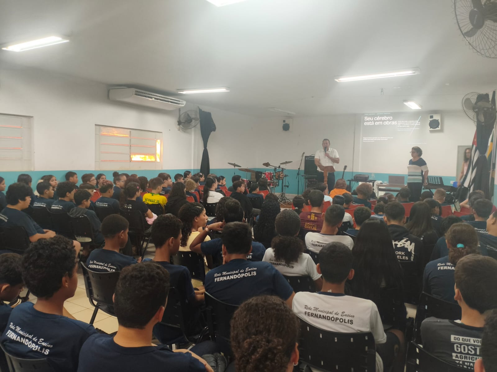Programa Saúde na Escola promove palestras para alunos da rede 
