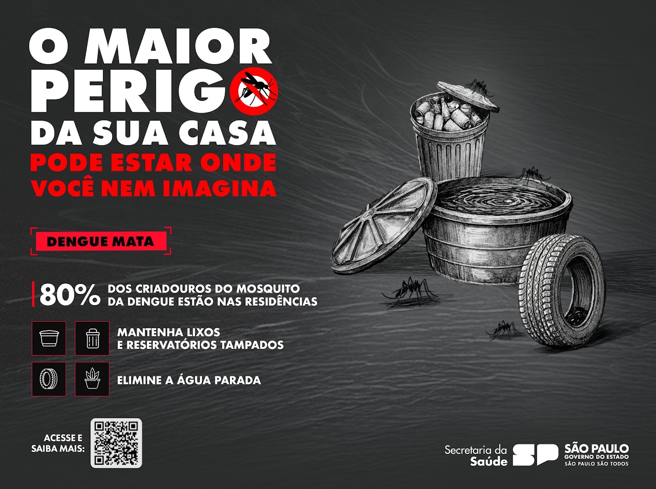 Estado intensifica campanha de combate à dengue