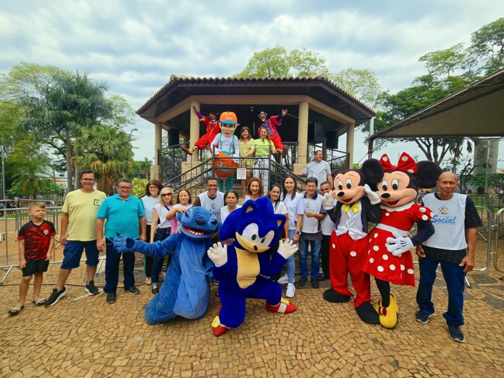 Fundo Social realizou manhã especial com muita alegria e diversão para celebrar o Dia das Crianças