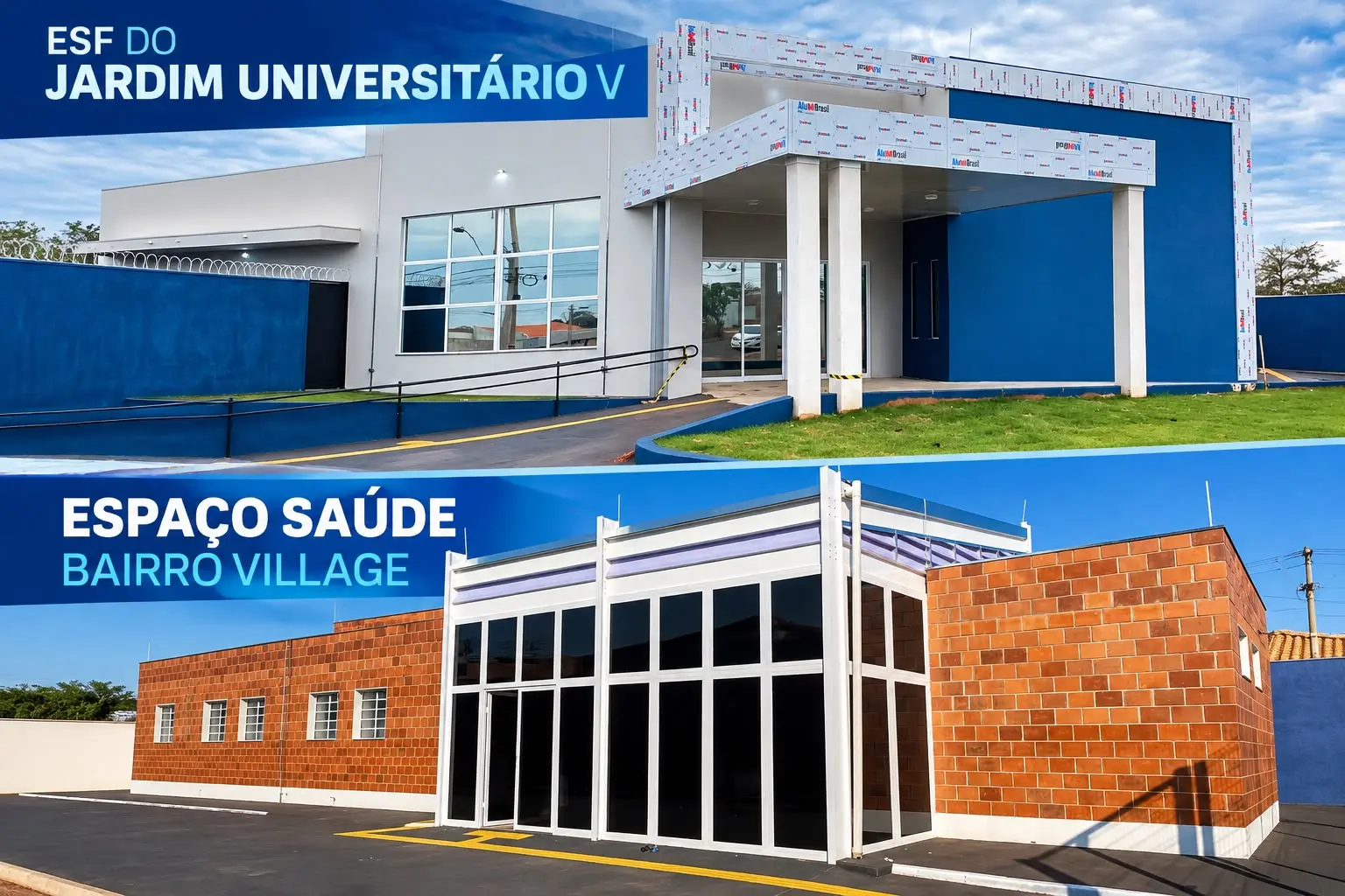 Prefeitura de Santa Fé do Sul prepara entrega de duas novas unidades de saúde e amplia atendimento para 10 mil moradores - Os investimentos ultrapassam R$2,5 milhões