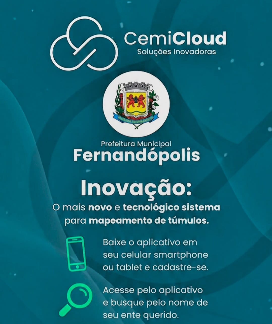 Prefeitura lança aplicativo para localização de sepulturas